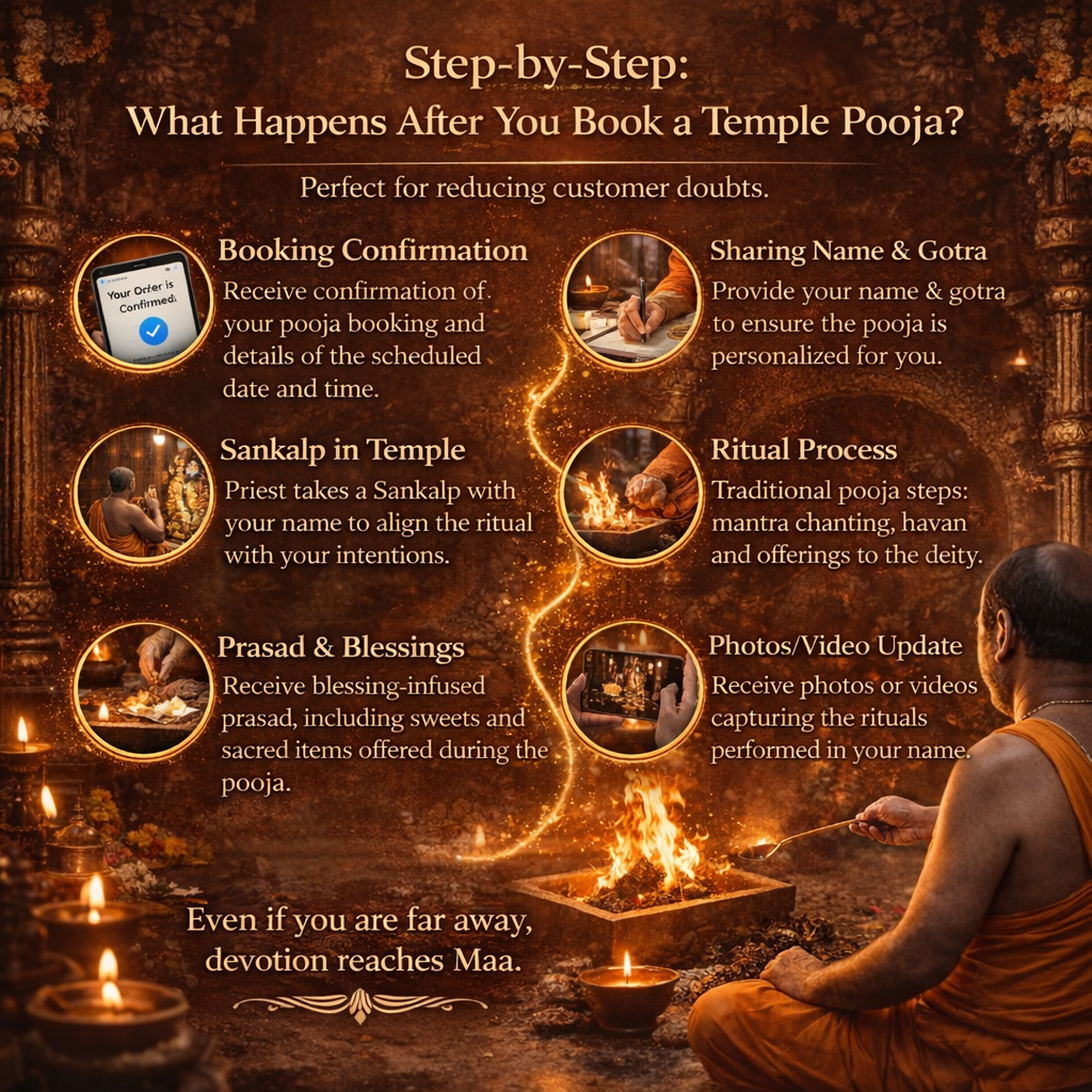 What Happens After You Book a Temple Pooja?