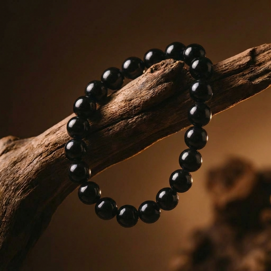 Natural Obsidian (Glossy Black)